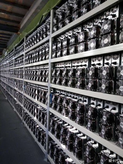 An overview of a secure mining farm facility, emphasizing the role of professional hosting in optimizing cryptocurrency mining operations