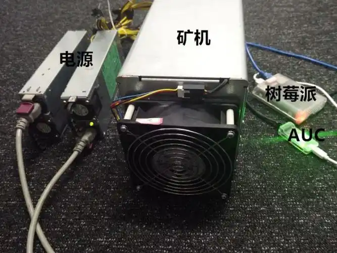 A depiction of a diversified mining rig setup promoting decentralization in cryptocurrency mining
